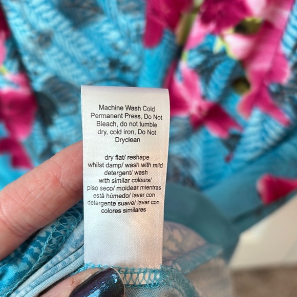 Venus Floral Sleeveless Maxi Mermaid Dress - Picture 11 of 12